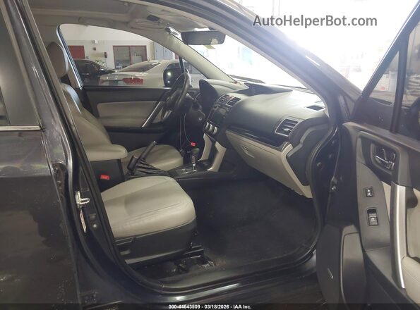 JF2SJARC0HH448357 2017 SUBARU FORESTER 2.5 Black Vista interior delantera