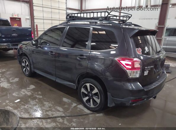 JF2SJARC0HH448357 2017 SUBARU FORESTER 2.5 Black Trasero izquierdo