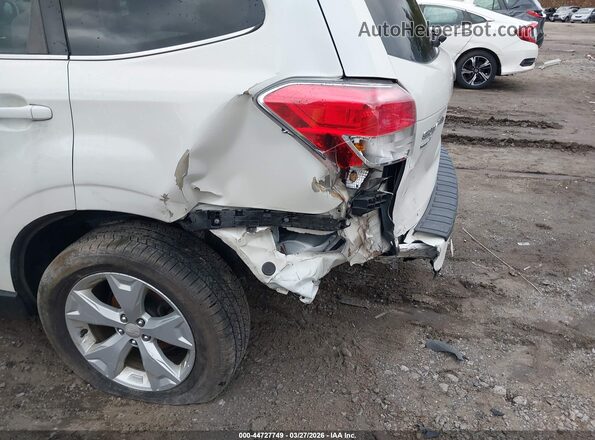 JF2SJARC1GH515241 2016 SUBARU FORESTER 2.5 Белый Вид спереди