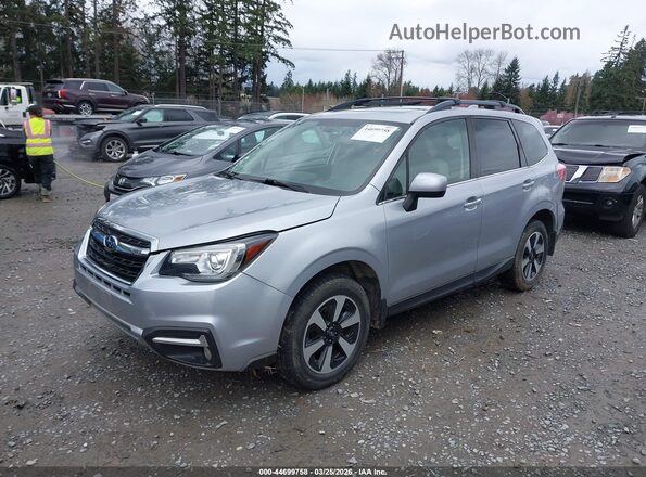 JF2SJARC4HH567268 2017 SUBARU FORESTER 2.5 Серый Передняя левая четверть