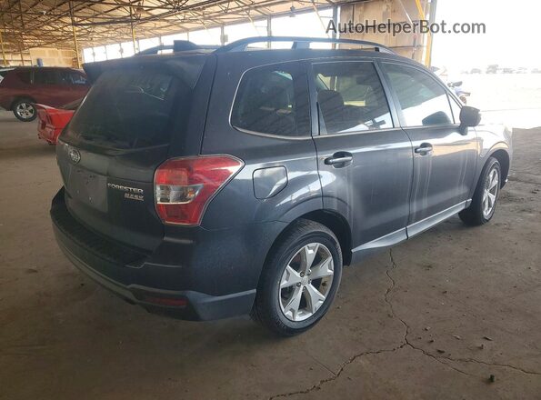JF2SJARC5GH424800 2016 SUBARU FORESTER 2.5 Серый Задняя правая четверть