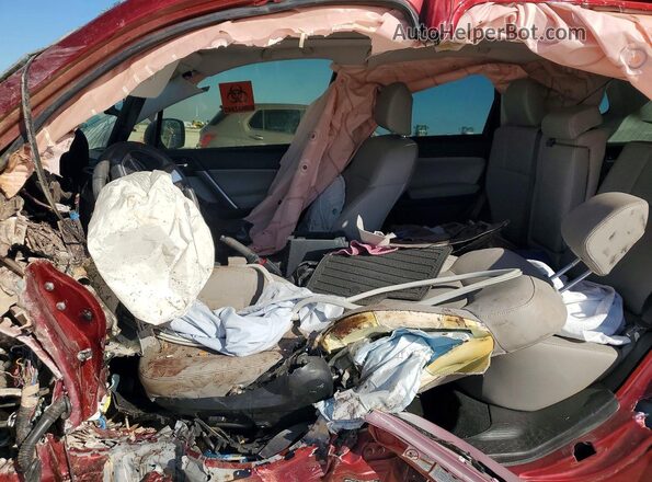 JF2SJARC9JH531212 2018 SUBARU FORESTER 2.5 Burgundy Սալոնի դիմացի տեսք