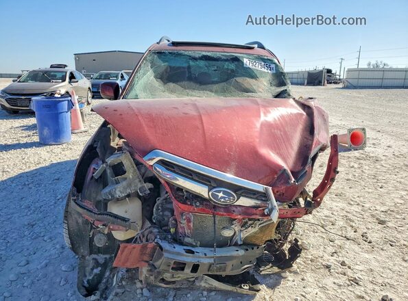 JF2SJARC9JH531212 2018 SUBARU FORESTER 2.5 Burgundy Շարժիչի բաժամունքի տեսք