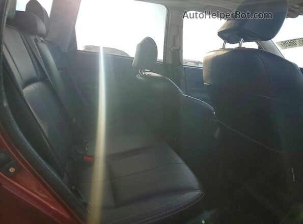 JF2SJATC6HH424086 2017 SUBARU FORESTER 2.5I TO Red Widok tylnych siedzeń