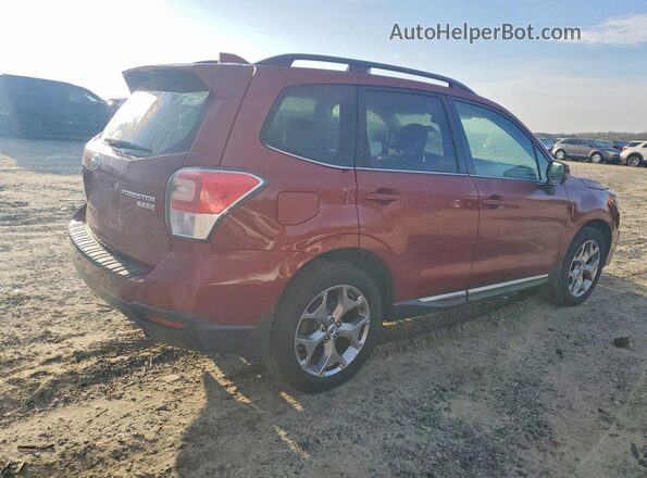 JF2SJATC6HH424086 2017 SUBARU FORESTER 2.5I TO Red Tył prawy
