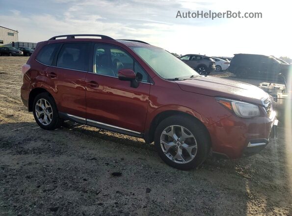 JF2SJATC6HH424086 2017 SUBARU FORESTER 2.5I TO Red Przód prawy