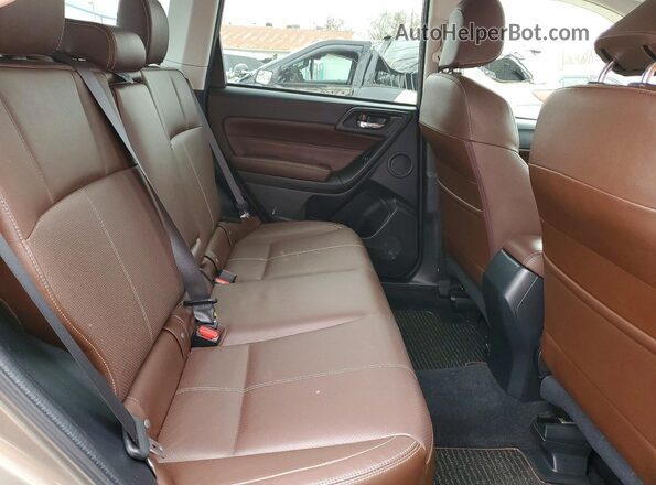 JF2SJATC9HH451265 2017 SUBARU FORESTER 2.5I TO Коричневый Вид задней части салона