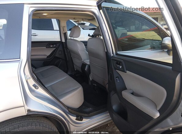 JF2SJAVC6GH435259 2016 SUBARU FORESTER 2.5I TO Silver Vista de la etiqueta del VIN