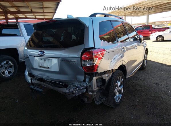 JF2SJAVC6GH435259 2016 SUBARU FORESTER 2.5I TO Silver Trasero derecho