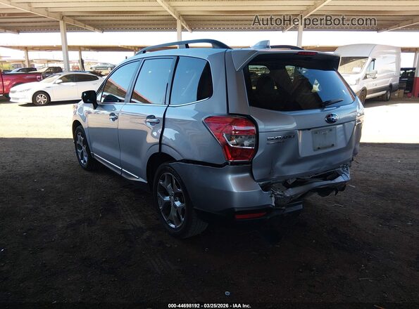 JF2SJAVC6GH435259 2016 SUBARU FORESTER 2.5I TO Silver Trasero izquierdo