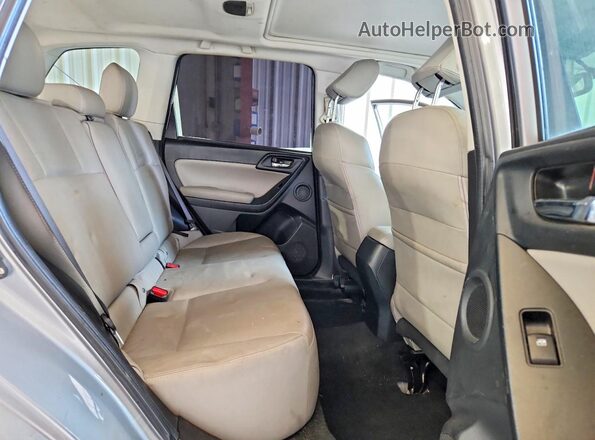 JF2SJAVC6GH477544 2016 SUBARU FORESTER 2.5I TO Silver უკანა სალონის ხედი