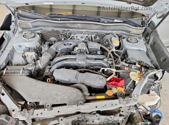 JF2SJAVC6GH477544 2016 SUBARU FORESTER 2.5I TO Silver ძრავის განყოფილების ხედი
