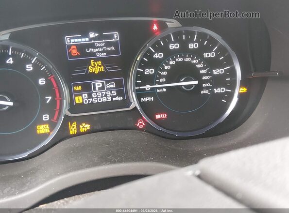 JF2SJAWC1HH549234 2017 SUBARU FORESTER 2.5I TO Gray 