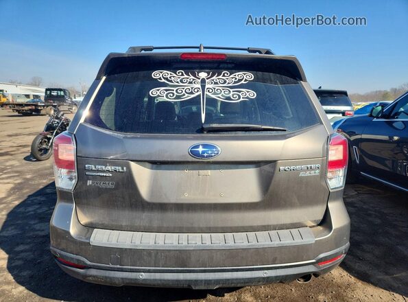 JF2SJAWC3HH485598 2017 SUBARU FORESTER 2.5I TO Коричневый Вид сзади