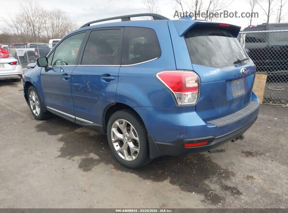 JF2SJAWC4HH533836 2017 SUBARU FORESTER 2.5I TO Синий Задняя левая четверть