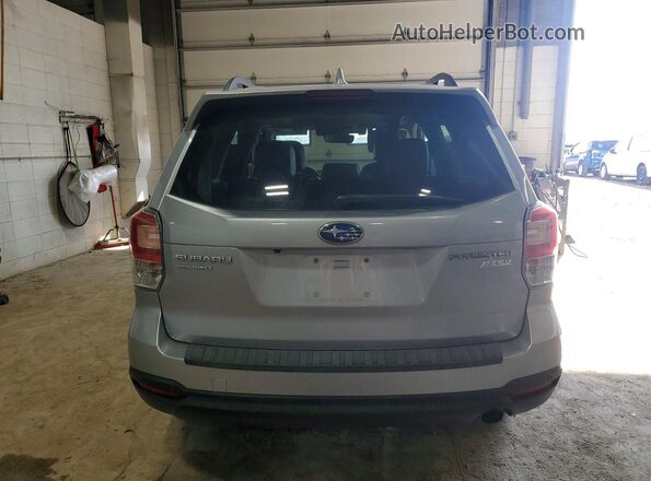 JF2SJAWC8HH517123 2017 SUBARU FORESTER 2.5I TO Silver Rear view