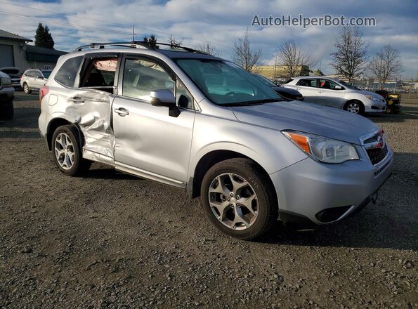 JF2SJAXC1GH434422 2016 SUBARU FORESTER 2.5I TO Silver წინა მარჯვენა