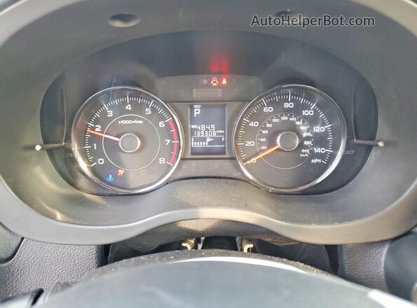 JF2SJAXC1GH434422 2016 SUBARU FORESTER 2.5I TO Silver ხელსაწყოთა პანელის ხედი