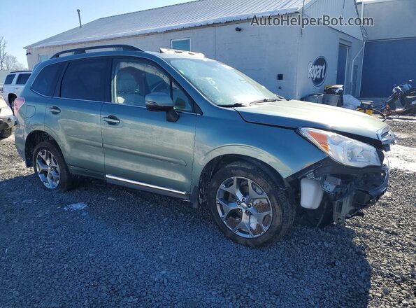 JF2SJAXC1GH446800 2016 SUBARU FORESTER 2.5I TO Зеленый Передняя правая четверть