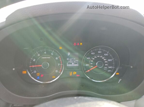 JF2SJAXC1GH446800 2016 SUBARU FORESTER 2.5I TO Зеленый Вид щитка приборов