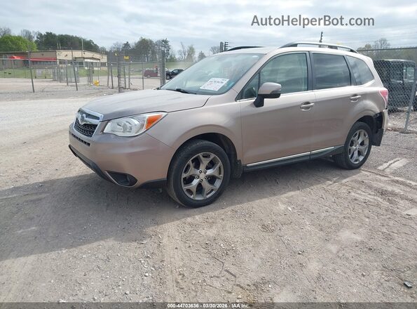 JF2SJAXC2GH464240 2016 SUBARU FORESTER 2.5I TO Gray წინა მარცხენა ხედი სამი მეოთხედიდან