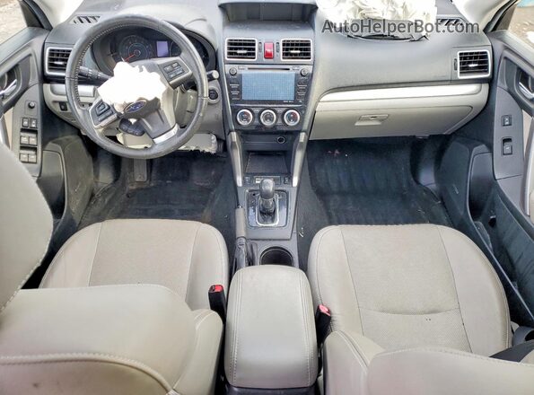JF2SJAXC4GH489642 2016 SUBARU FORESTER 2.5I TO Gray წინა პანელის ხედი
