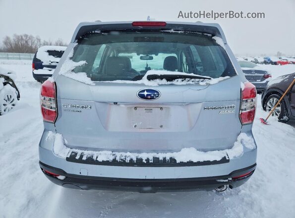 JF2SJAXC6GH487455 2016 SUBARU FORESTER 2.5I TO Silver Widok z tyłu