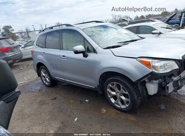 JF2SJAXC8GH486467 2016 SUBARU FORESTER 2.5I TO Silver Vista interior trasera