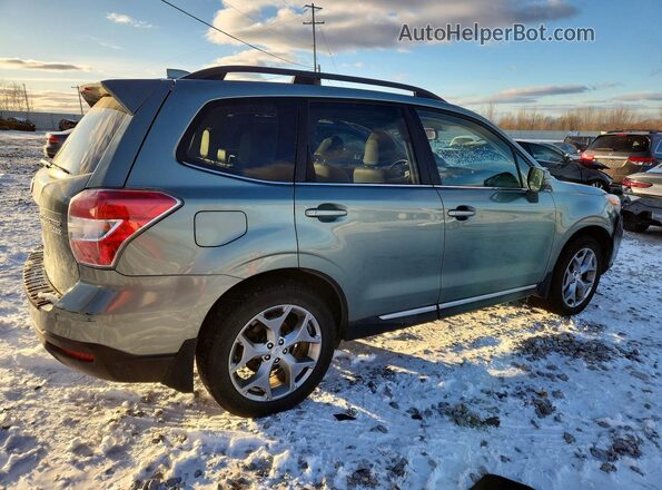JF2SJAXC9GH407324 2016 SUBARU FORESTER 2.5I TO Зеленый Задняя правая четверть
