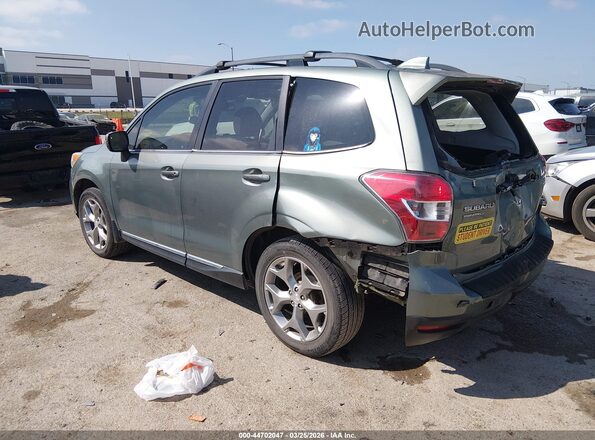 JF2SJAXCXGH420874 2016 SUBARU FORESTER 2.5I TO Green უკანა მარცხენა