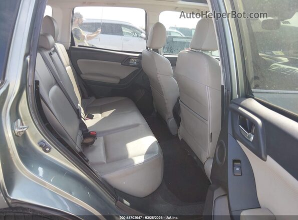 JF2SJAXCXGH420874 2016 SUBARU FORESTER 2.5I TO Green VIN კოდის სტიკერის ხედი