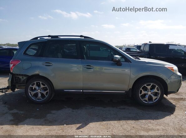 JF2SJAXCXGH420874 2016 SUBARU FORESTER 2.5I TO Green უკანა სალონის ხედი