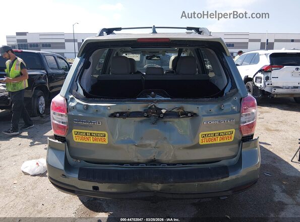 JF2SJAXCXGH420874 2016 SUBARU FORESTER 2.5I TO Green 