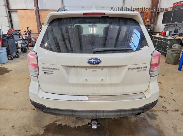 JF2SJESC8HH451203 2017 SUBARU FORESTER 2.5I TO White Вид ззаду