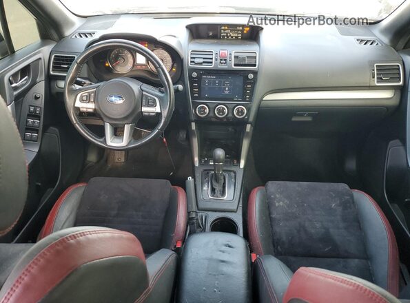 JF2SJGEC3JH535880 2018 SUBARU FORESTER2. White Вид панелі приладів
