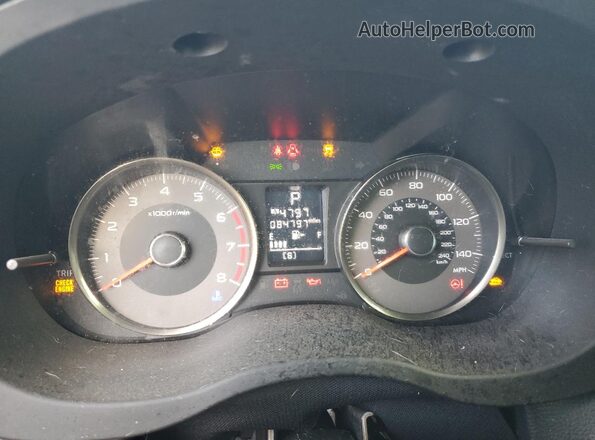 JF2SJGEC3JH535880 2018 SUBARU FORESTER2. White Вид щитка приладів