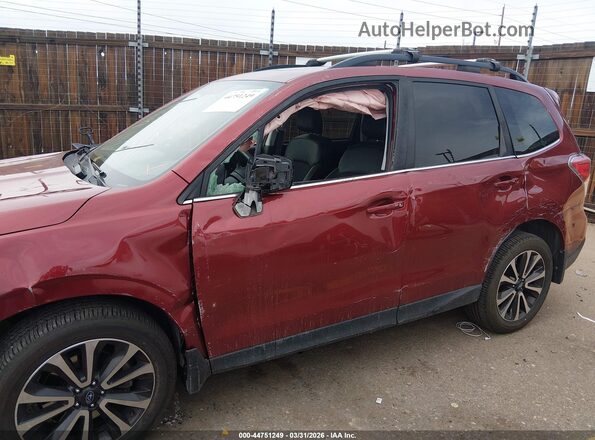 JF2SJGECXHH427055 2017 SUBARU FORESTER2. Red Դիմացի տեսք