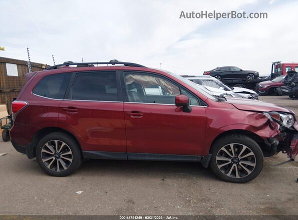 JF2SJGECXHH427055 2017 SUBARU FORESTER2. Red Սալոնի 360 աստիճան տեսք