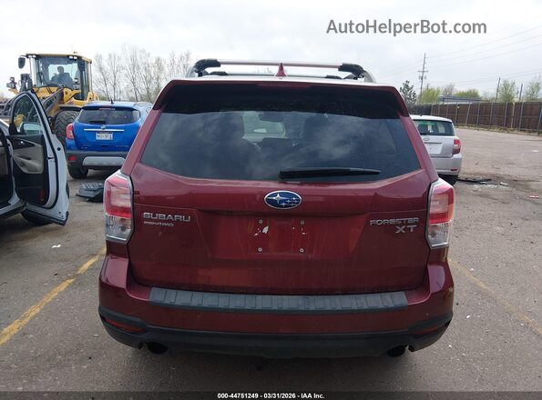 JF2SJGECXHH427055 2017 SUBARU FORESTER2. Red 