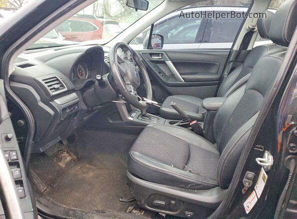 JF2SJGECXJH524164 2018 SUBARU FORESTER2. Black Widok wnętrza z przodu