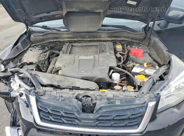 JF2SJGECXJH524164 2018 SUBARU FORESTER2. Black Widok wnętrza z tyłu