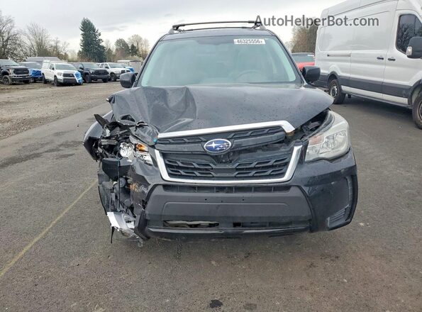 JF2SJGECXJH524164 2018 SUBARU FORESTER2. Black Widok z przodu
