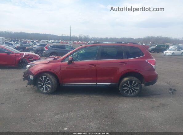 JF2SJGTC3HH515416 2017 SUBARU FORESTER2. Maroon Вид задньої частини салону