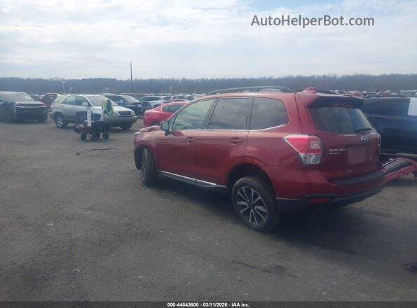 JF2SJGTC3HH515416 2017 SUBARU FORESTER2. Maroon Задня ліва чверть