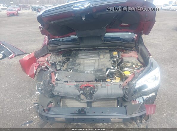 JF2SJGTC3HH515416 2017 SUBARU FORESTER2. Maroon Вид ззаду