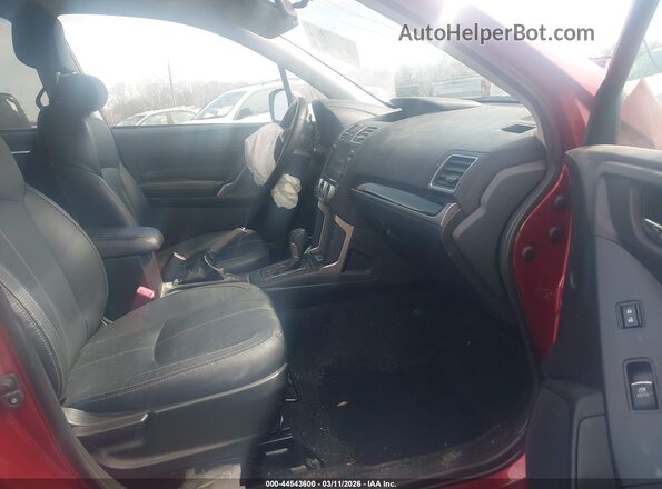 JF2SJGTC3HH515416 2017 SUBARU FORESTER2. Maroon Вид салону спереду