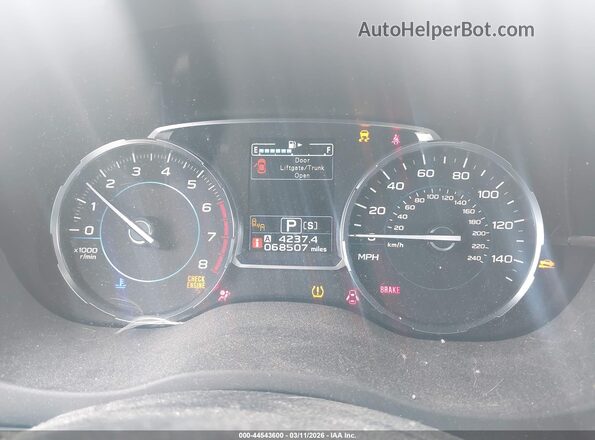 JF2SJGTC3HH515416 2017 SUBARU FORESTER2. Maroon Вид задніх сидінь