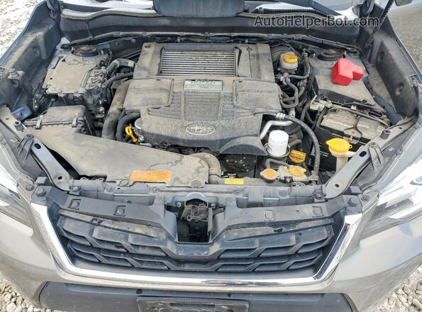 JF2SJGWC9HH545306 2017 SUBARU FORESTER2. Tan Engine compartment view