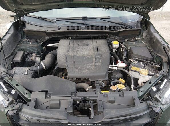 JF2SKACC3NH513882 2022 SUBARU FORESTER Green Rear view