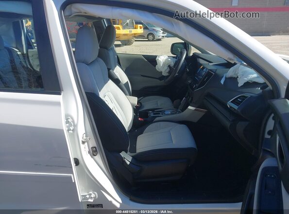 JF2SKACC6KH465824 2019 SUBARU FORESTER White Vista interior delantera